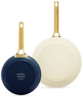 GreenPan CC008492-001, GreenPan Padova Reserve 2Tlg Bratpfannenset 20+26cm blau