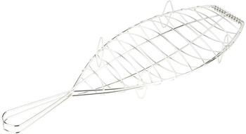 ibili Silver Stainless Steel Fish Wire Grill