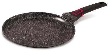 Baumalu Aluminum cast crepe pan Granit Pro 28 cm Black