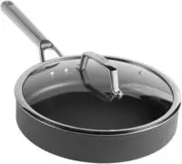 NINJA Bratpfanne "Ninja ZEROSTICK Premium Sauteuse (26 cm) C30126DE" Aluminium...
