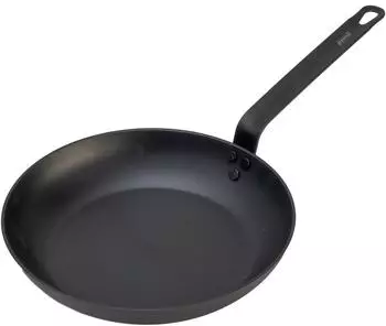 Pasoli Bratpfanne Karbonstahl voreingebrannt induktionsgeeignet D 28 cm