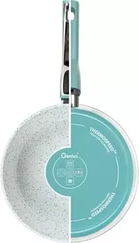 Genius Bratpfanne Genius Cerafit Revolution Antihaftbeschichtung Metall/Kunststoff 20 cm