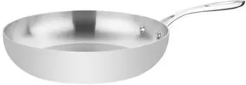 Vogue Poêle inox Tri Wall 28 cm triple épaisseur professionnelle