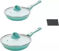 Genius Pfannen-Set "Cerafit Revolution &Oslash; 24 cm 28 cm" Keramik Set, 6 Stk. tlg....