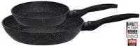 Elo Pfannen-Set "Granit Passion 2-teilig," Aluminium Set, je 1 Bratpfanne &Oslash; 20/28