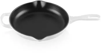 Le Creuset Brat- und Servierpfanne 23 cm Guss Wei&szlig;
