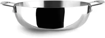 ibili Deep Triply aluminium frying pan with handles 32 cm