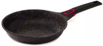 Baumalu Cast aluminum frying pan Granit Pro 28 cm Black