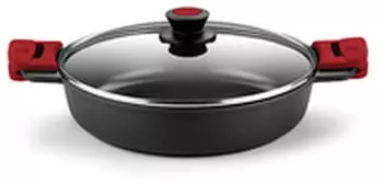 Bra Premiere Low Casserole, 24cm, cast aluminum, suitable for induction