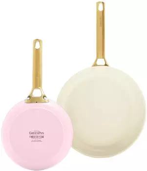 GreenPan Padova Reserve Bratpfannen-Set 2-tlg. 20+26cm Rosa (CC008482-001)