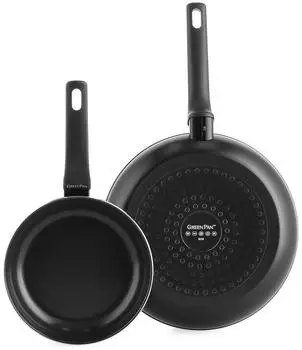 GreenPan Essence Pfannen-Set 20cm + 28cm Antihaftbeschichtung, backofenfest (CC009049-001)