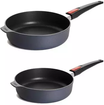 Woll Diamond Lite Brat-/Schmorpfannenset 2-tlg. (&Oslash; 24 cm + &Oslash; 28 cm)