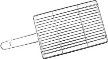ibili Double Grill f&uuml;r Sardinen und Oktopus 30x20x2 cm