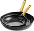 GreenPan Padova Reserve Bratpfanne 2-er Set, Schwarz Schwarz