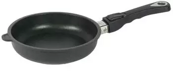 AMT AMT Bratpfanne mittelhoch mit abnehmbarem Stiel (20 cm / 15,0 cm / 5 cm / 1,0 kg)
