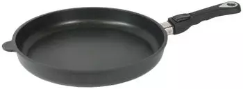 AMT AMT Bratpfanne mittelhoch mit abnehmbarem Stiel (24 cm / 19,0 cm / 5 cm / 1,4 kg)