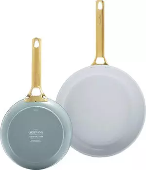 GreenPan Pfannen-Set Padova Reserve blau 20 + 28 cm