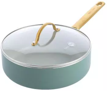 GreenPan Padova Reserve Schmorpfanne hoch 28 cm Blau