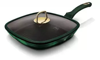 BerlingerHaus Emerald Grillpfanne Titan 28cm (BH-6051)
