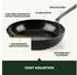 GreenPan Craft Schmorpfanne mit Deckel Antihaft 4,9 L 30 cm Schwarz