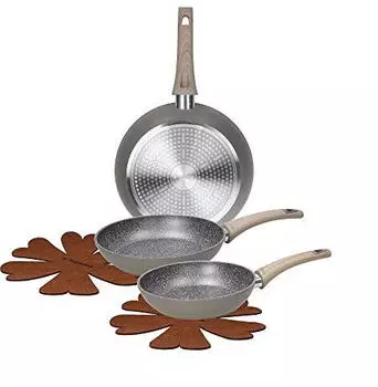 Tognana Eco Pfannen-Set Aluminium 3-tlg. 20/24/28cm (WW79133EOKT)