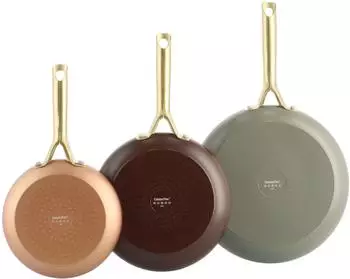GreenPan Shades Pfannen-Set 3-teilig, Antihaftbeschichtung, alle Herdarten (CC009020-001)