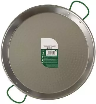 San Ignacio La Dehesa Paella-Pfanne poliert Stahl 42cm 10 Portionen (SANR377)