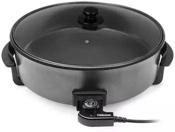 AudioSonic Grillpfanne Elektrisch PZ-9146 Multifunktional XXL 1500 W 40 cm