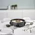 AudioSonic Grillpfanne Elektrisch PZ-9146 Multifunktional XXL 1500 W 40 cm