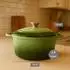 Alpina Dutch Oven Gusseisen 3,8L Ø24cm grün (8711252502540)