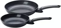 Fissler Pfannen-Set "Ceratal Evo Classic" Aluminium Set, 1x Bratpfanne 24 cm +...