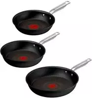 Tefal Pfannen-Set "Experience Unbreakable" Aluminium Set, 3x Bratpfanne...