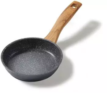 Stoneline Bratpfanne 16cm Holzoptik, Antihaft, Induktion (22056)