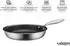 Mäser Hestia Bratpfanne 28cm, Edelstahl keramikbeschichtet, silber/schwarz