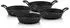 BBQ-Toro Gusseisen Servierpfännchen Set, 4 Stück, rund Ø16cm (PAN02_set4)
