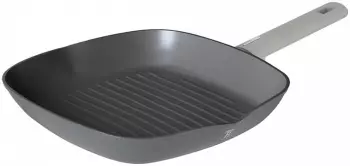 BerlingerHaus Aspen Grillpfanne Titan 28 x 28 cm Grau