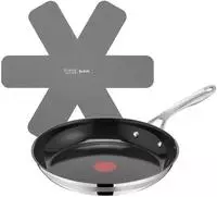 Bratpfanne TEFAL "Jamie Oliver Smart Cook", schwarz (edelstahl, schwarz),...