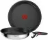 Tefal Ingenio Comfort Max Edelstahl Pfannen-Set, 3-tlg., stapelbar (L966S344)
