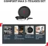 Tefal Ingenio Comfort Max Edelstahl Pfannen-Set, 3-tlg., stapelbar (L966S344)