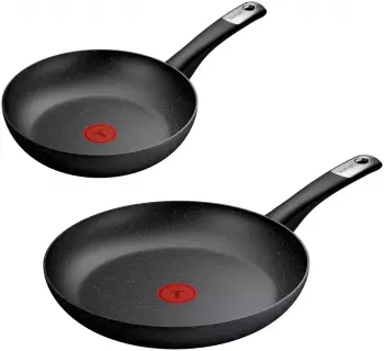 Tefal Explore Stone G7 Pfannen-Set 24/28cm, Antihaft, Induktion (G0119032)