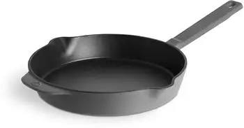 Springlane Gusseisenpfanne 24 cm 2 l grau Gusseisen