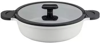 Mulex TOMALIN Premium Servierpfanne 2-tlg. 23 cm 1,9 l grau Aluminium