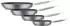 GSW Gastro Quick Pfannenset 4-tlg. 24/20/28 cm 2,4 l grau
