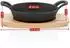 BBQ-Toro Servierpfännchen Gusseisen mit Holzunterlage, Ø 16cm, 6 Stück (PAN18_set6)