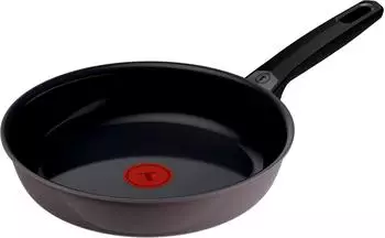 Tefal Ceramic Control Grey Bratpfanne 24 cm grau Aluminium Keramik