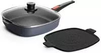 WOLL Bratpfanne "MADE IN GERMANY - Diamond Lite" Aluminium Set, 3 Stk. tlg.