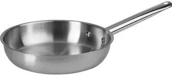 ONVAYA &reg; Bratpfanne 24 cm silber/grau Edelstahl