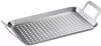 Westmark Gelochte Grillplatte Edelstahl 34x19cm (15862270)