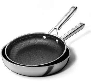 LuxusKollektion Pfannen-Set 2-tlg. 24+28cm DiamondTitan Keramikbeschichtung Induktion