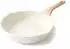 LuxusKollektion Keramik-Bratpfanne 28cm Antihaft, Induktion, weiß